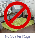 no rugs